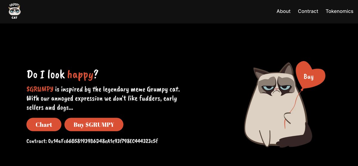 grumpycaterc's tweet photo. $GRUMPY website 

https://t.co/VaOFChhVc6 https://t.co/taeDt7J5WR