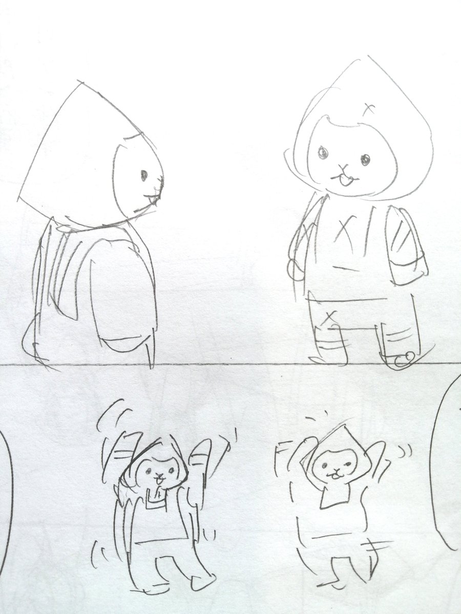ボツだけど気に入っているネームのコマ