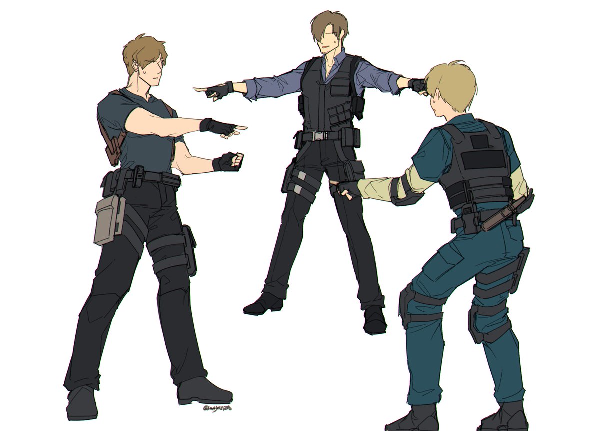 짤 패러디 해보고 싶었다 
#RE4 #RE2 #RE6 
#LeonKennedy