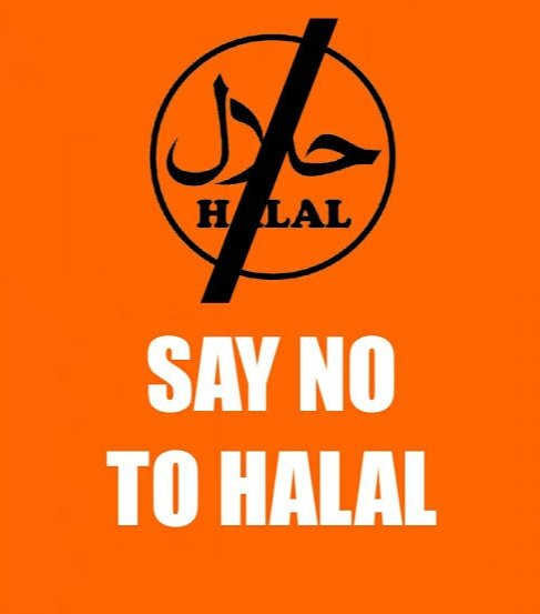 HinduJagrutiOrg's tweet photo. What is Halal Certification?

What are its implications? 

Why you must Say No To Halal ?

Tune in live to discover the all answers !
#Vaishvik_HinduRashtra_Mahotsav streaming on https://t.co/65dvIqyzJ2