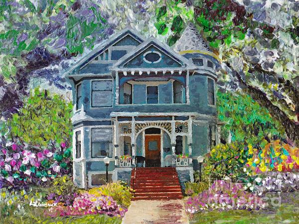 Weinstockart's tweet photo. New artwork for sale! - "Alameda 1890 Queen Anne " - https://t.co/opCA06zAfy @fineartamerica https://t.co/y3gs8RDnBa
