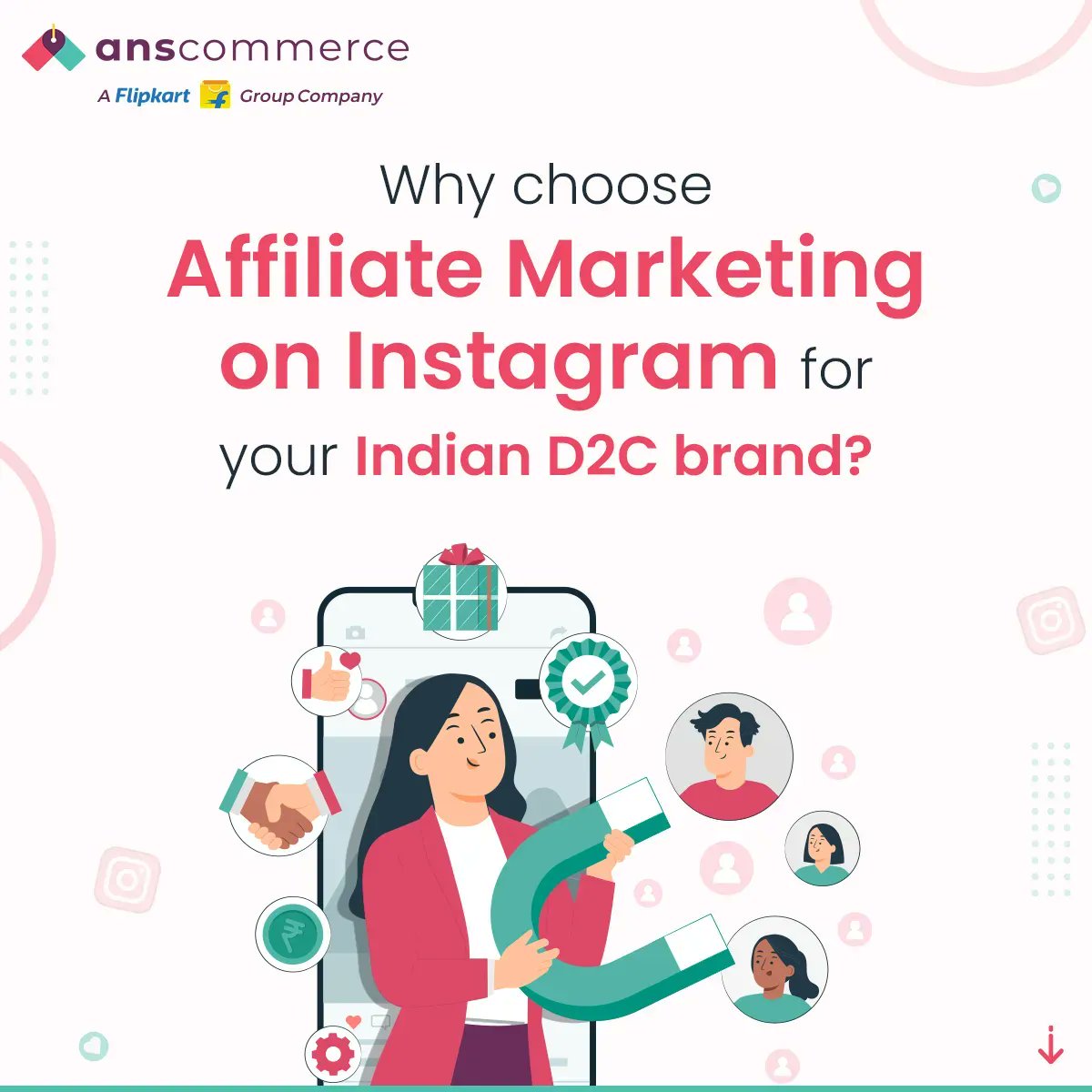ans_commerce's tweet photo. Are you an Indian D2C founder who has been seeing Affiliate Marketing on Instagram and wondering if it's worth the investment? The answer is YES!
Affiliate Marketing on Instagram can be a game-changer for your D2C brand.
Read along👇
#D2C #ECommerce #D2C #ANSCommerce https://t.co/qf38c1xjLa