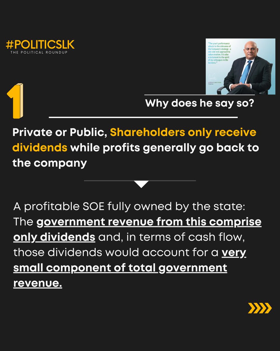 hashpoliticslk's tweet image. Don’t worry, we have summarized it to 4 key points! 

#stateownedenterprises #SOEreforms #Reformnow #Srilanka #Politicslk