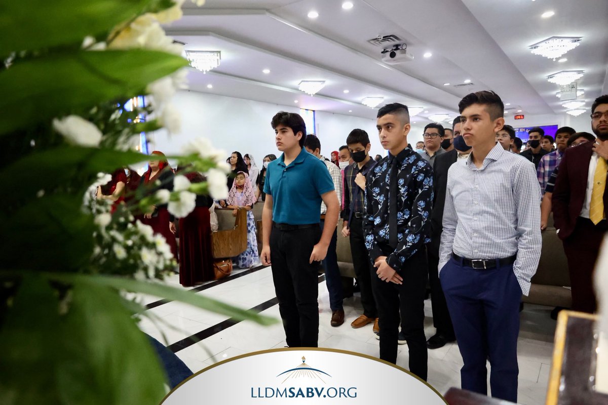 lldmsabv's tweet photo. Sunday, June 18, 2023
Five Teenagers Receive Baptism
https://t.co/FwQWBfp17G
#LLDMSABV #LLDMSA #LLDM #TLOTW #LaLuzDelMundo #TheLightoftheWorld https://t.co/U1oOLJfTtA
