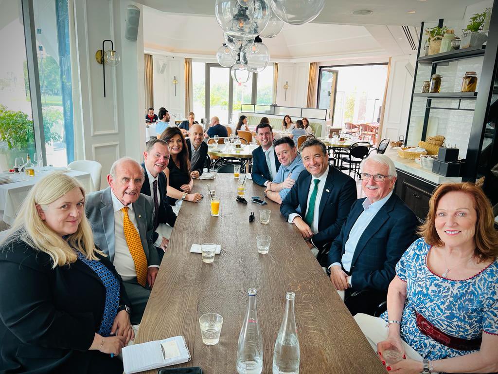 fitzyrichard's tweet photo. It was great to be part of a lunch meeting yesterday in Dubai with an Irish delegation on route to Osaka for a trip to plan the expo their in EXPO 2025.

It was great to hear the views of Terry Kane Gerald Lawless Clom Mcloughlin, Sinead El Siba https://t.co/lmxjs024YV