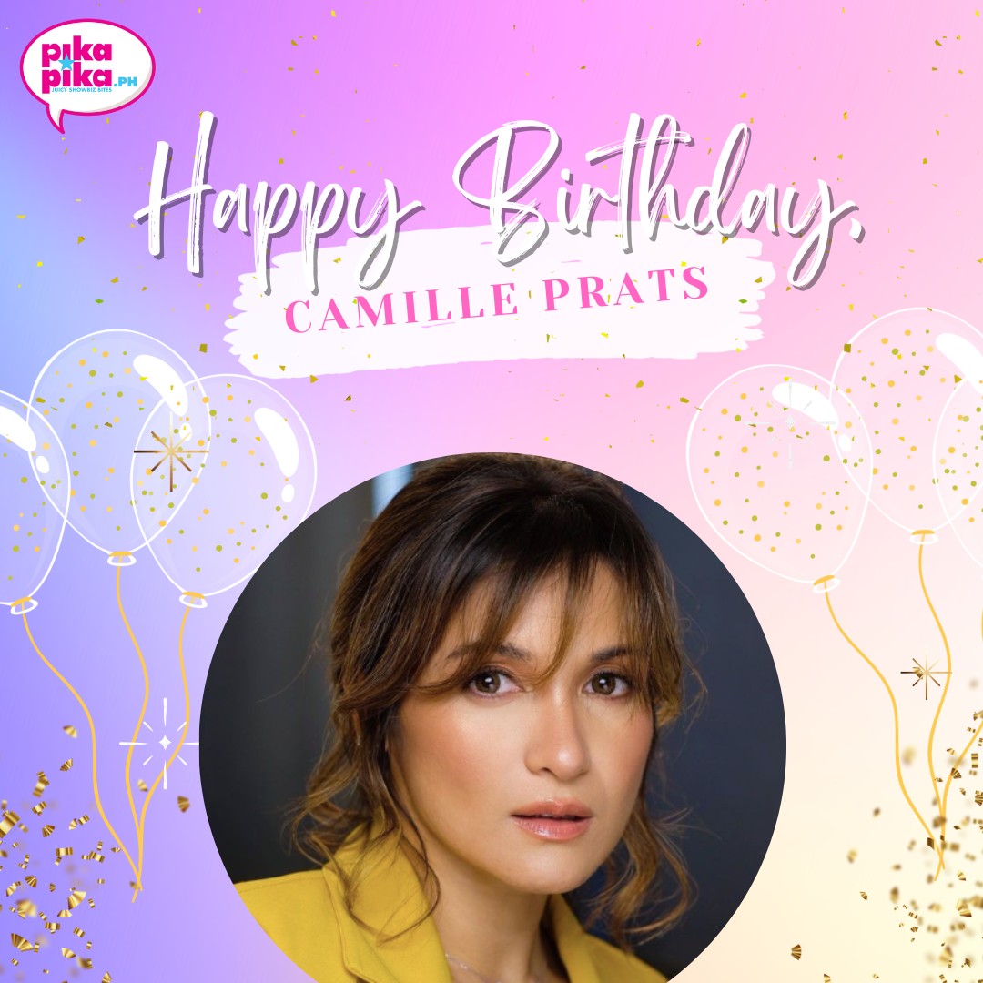 Happy birthday, Camille Prats! May your special day be filled with love and cheers.    