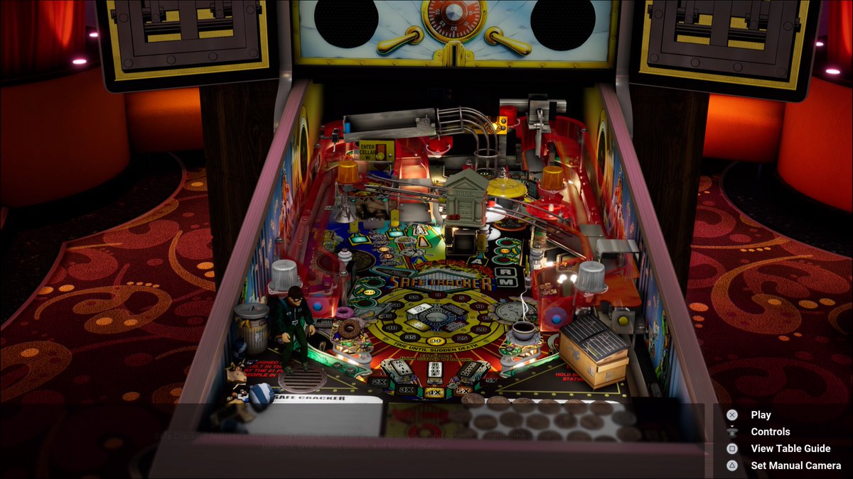 This week's Peterverse Pinball tournament is changing it up: we're doing the Distance Challenge on Safecrac ker! Take advantage of that infinite ballsave to hit the vault boardgame as many times as you can!

Tourney ID: IOTJ
Pass: WHITNEY
#CrossPlatform #PinballFX