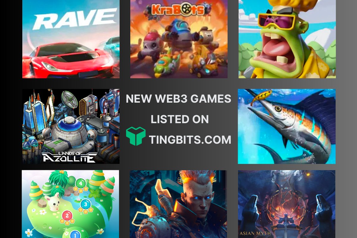 tingbits0x's tweet photo. Level Up Your Gaming: Tingbits Unveils the Newest Web3 Games  

https://t.co/ebBlSX3l3s 

#NFTs #Web3 #BlokchainGaming https://t.co/1oSPwUa0sQ