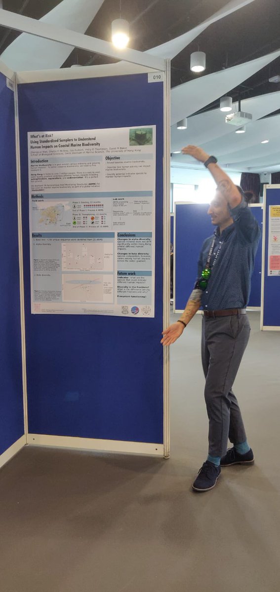 stable_isodope's tweet photo. We also have a #triplethreat at tonight’s poster session with @emilychei @JoeintheO @Wilson_WZY! ✌🏼

If you’re keen on trophic strategy, marine biodiversity or combined stressors, come chat with them from 6-8:30pm this evening. See you there! 🍻 @apcrs2023 #APCRS2023 https://t.co/UjZhU7hRxS