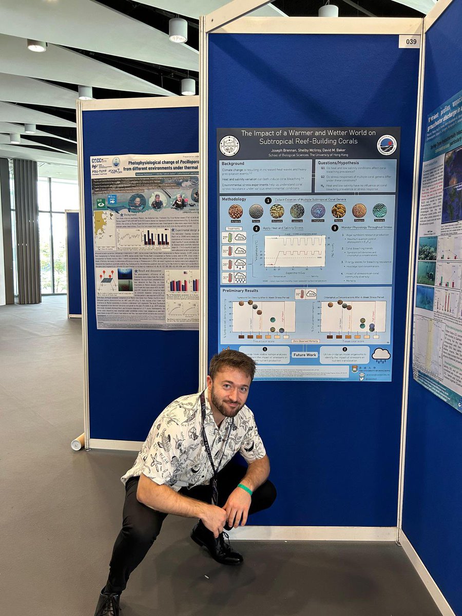 stable_isodope's tweet photo. We also have a #triplethreat at tonight’s poster session with @emilychei @JoeintheO @Wilson_WZY! ✌🏼

If you’re keen on trophic strategy, marine biodiversity or combined stressors, come chat with them from 6-8:30pm this evening. See you there! 🍻 @apcrs2023 #APCRS2023 https://t.co/UjZhU7hRxS