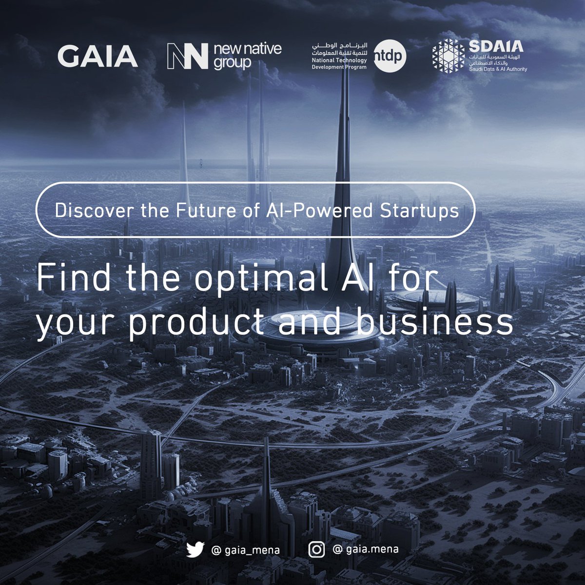lablabmena's tweet photo. 🤖 AI startup founders! 
Join our insightful webinar on thriving in AI-powered startups & optimizing AI tools usage. 

Gain valuable insights on how to implement AI to enhance the growth and success of your company & scale your success 🚀

Don't miss this opportunity! Register now:
[https://t.co/DpbWEAncRl].
🔰 #GAIAAccelerator #GAIA  #LabLabMe 🌟