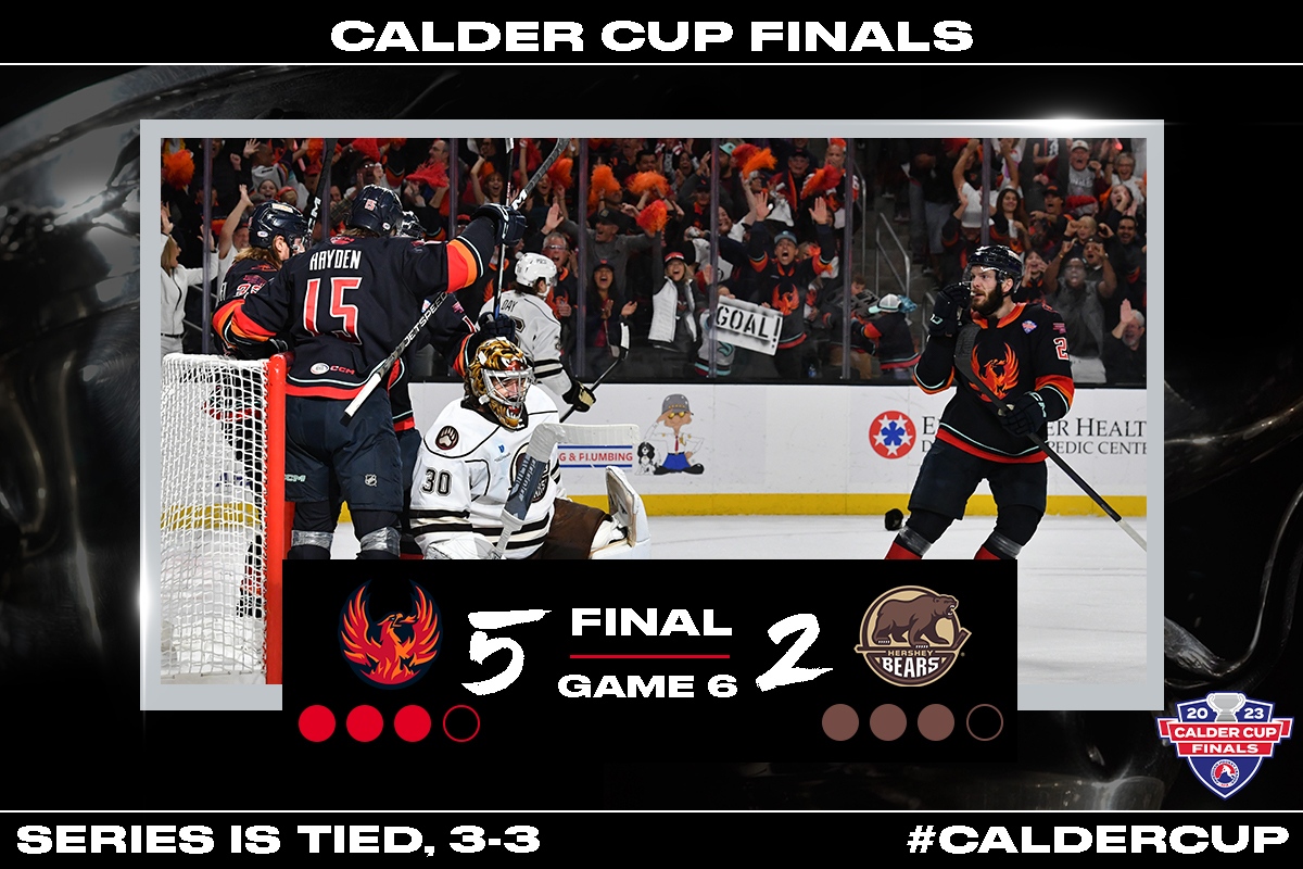 GAME 7 WILL DECIDE THE 2023 #CALDERCUP CHAMPIONS!! 🚨🔥

@Firebirds | #CVvsHER