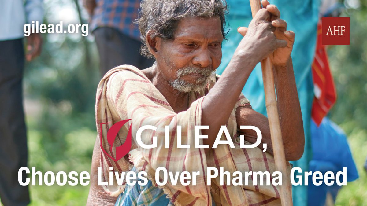 People in lower-income countries suffer from preventable & treatable diseases because @GileadSciences refuses to share their drug patents. Share the tech and know-how to save millions of lives. Stop being greedy! #GreedyGilead #PeopleBeforeProfit #PharmaGreed