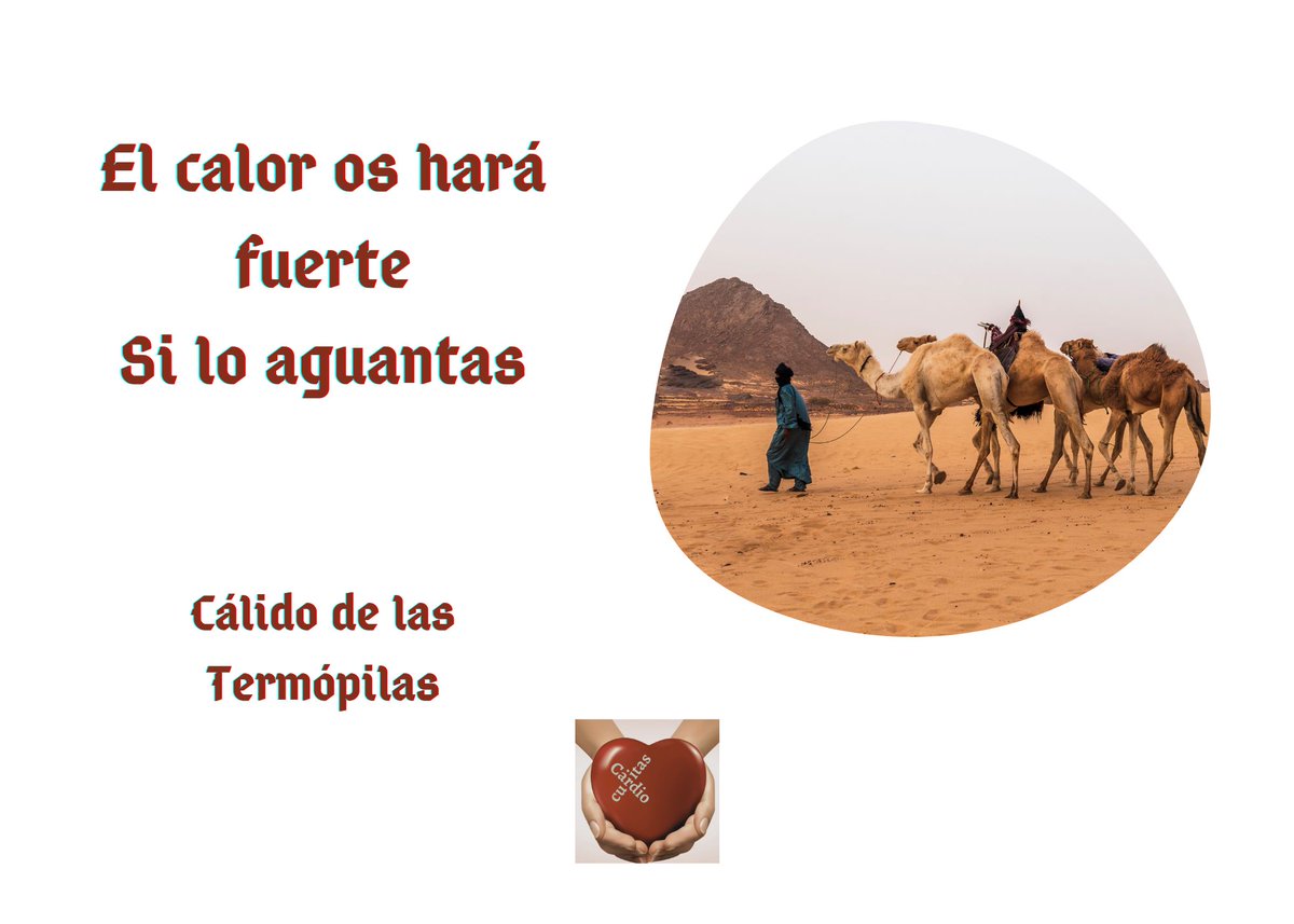 cardiocuritas's tweet photo. El calor te hará más fuerte si lo aguantas, te adaptas, encuentras la manera de sobrellevarlo y dejas de quejarte todo el maldito día.
#Calor #LoInevitable #Quejumbres #Amor #DesarrolloPeronal #Psicología https://t.co/6SzSdP3xdr
