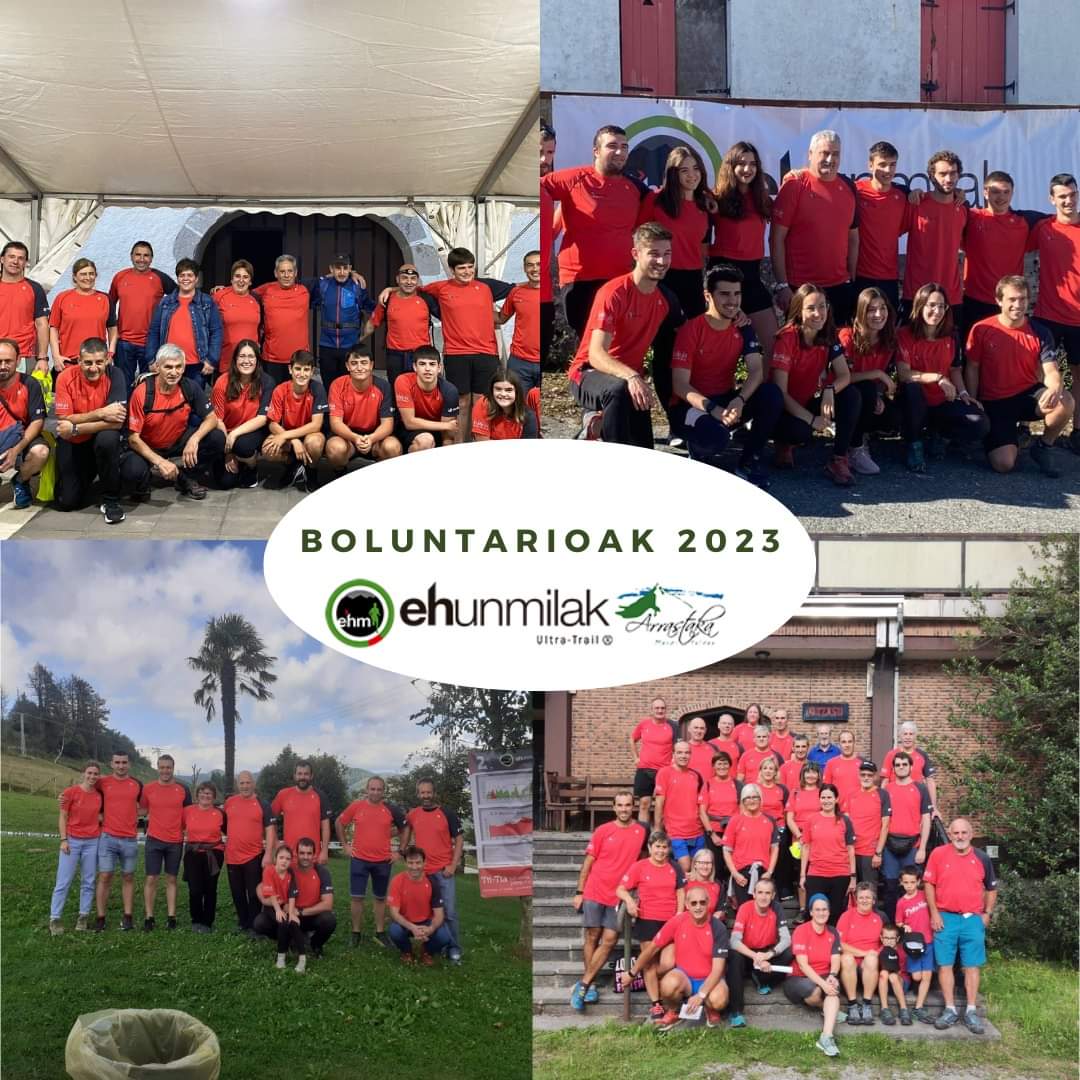 Boluntarioen izen emateak irekita jarraitzen du!!
Eman izena gure webgunearen bidez.
¡La opción de inscripción para el voluntariado sigue abierta en nuestra web!
Inscríbete mediante la web ehunmilak.com/eu/boluntarioak

Mila esker guztiei aldez aurretik!

#ehunmilak23