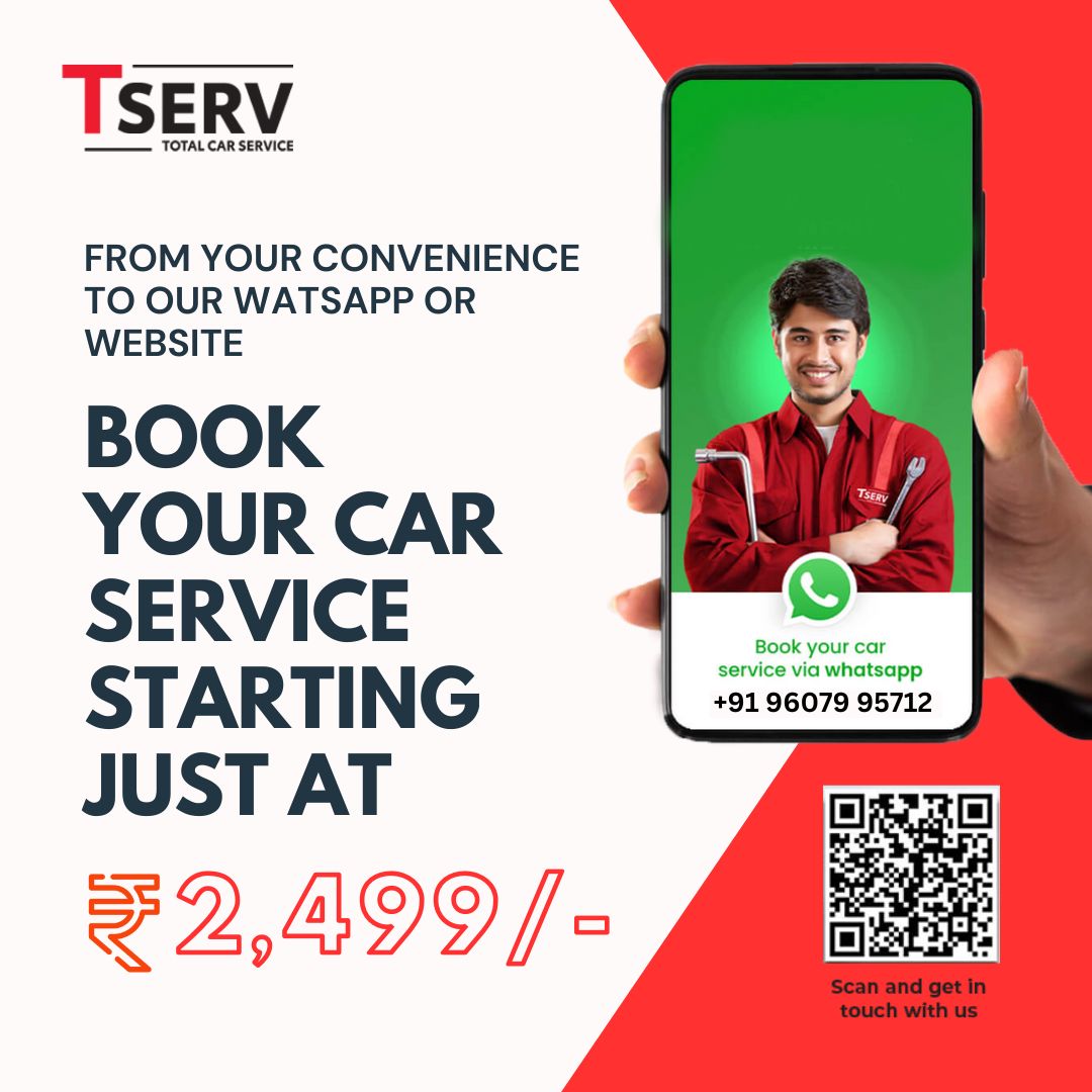 Enjoy the convenience of booking your car service at your fingertips. Don't miss out, Book today! 

Chat with us: bit.ly/3SrVI3x
Click to know more: bit.ly/3M2JhcD

#Tserv #TservIndia #MultibrandCarService #carrepairservice #CarCare #AutoService #CarService #Car