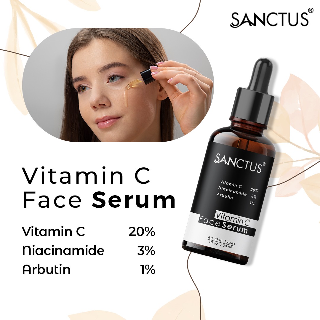 Discover the secret to radiant skin with Sanctus Vitamin-C Face Serum! 🌟✨ Boost your natural glow and combat dullness with our powerful blend of vitamin C and antioxidants. ✨🍊 

sanctusonline.com/product/vitami…

#SkincareEssentials #RadiantBeauty #HealthySkinGoals #SanctusSerum