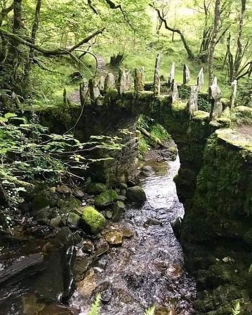 The medieval Fairy Bridge 
af Fas No Cloiche Glen Creran #Scotland 
#FairyTaleTuesday