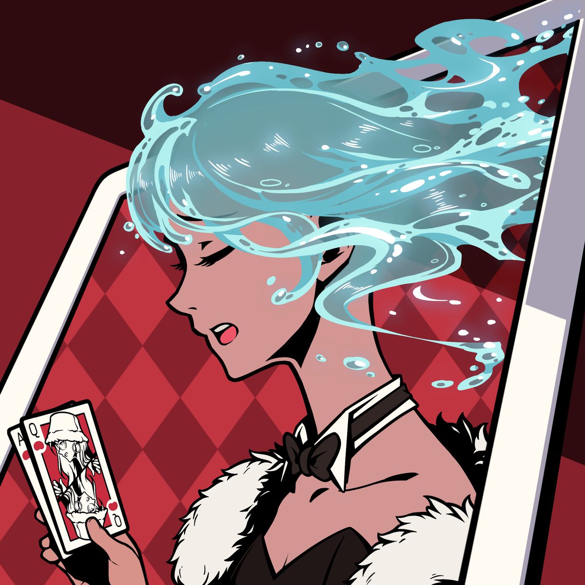 alanwwu's tweet photo. @Azuki Royal flush~ https://t.co/Iv8ZEs8yTo