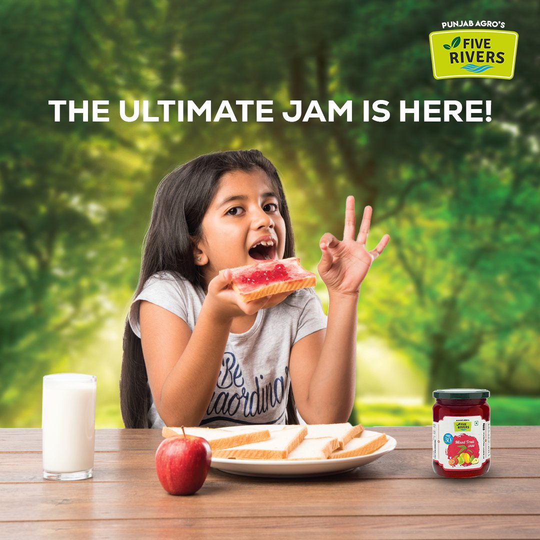 Upgrade your breakfast experience with Five Rivers mixed Fruit Jam that comes with real fruits.
 #BreakfastUpgrade #DeliciousMornings 
#fiverivers #punjabagro #organicproducts #punjab  #certifiedorganic #organicfoodindia #organicfoodtricity #nutritionalfood #healthylifestyle