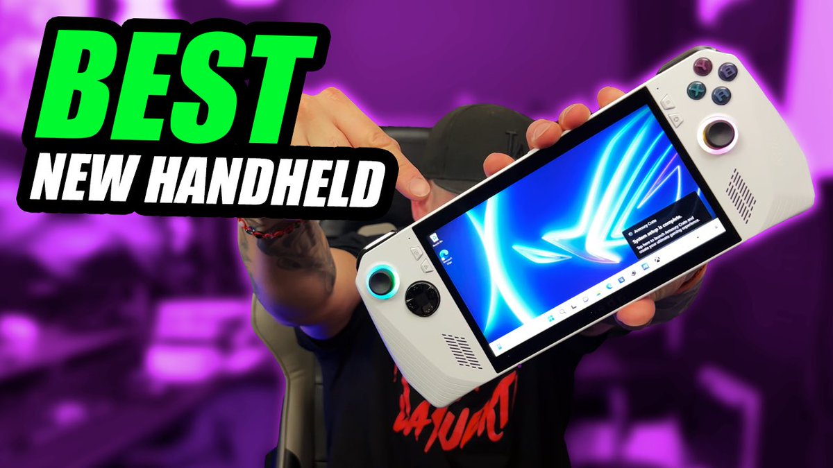 DadLifeGaming1's tweet image. 🚨NEW VIDEO🚨
ASUS ROG Ally Unboxing | Best Portable PC
youtu.be/CWWkcY3ODMo @ASUS_ROG #asusrogally #asusrog #handheldpc #handheldgaming #youtube #NewVideo #trending2023
