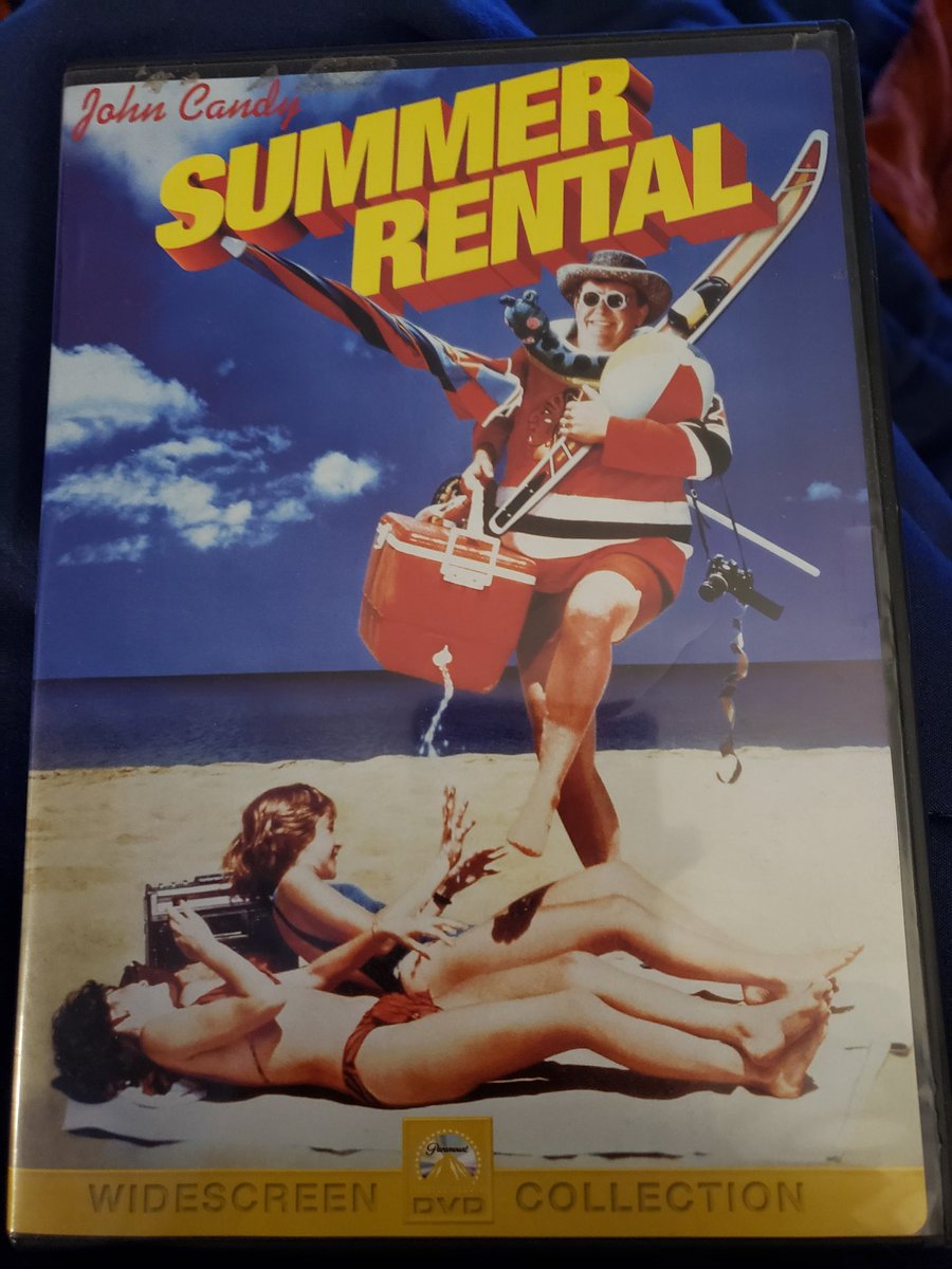 Now showing on my 80's Fest Movie 🎥 marathon...Summer Rental (1985) on DVD 📀! #movie #summerrental #johncandy #ripjohncandy #karenaustin #kerrigreen #joeylawrence #RipTorn #RichardCrenna #JohnLarroquette #carminecaridi #DVD #80s #80sfest #durandurantulsas5thannual80sfest