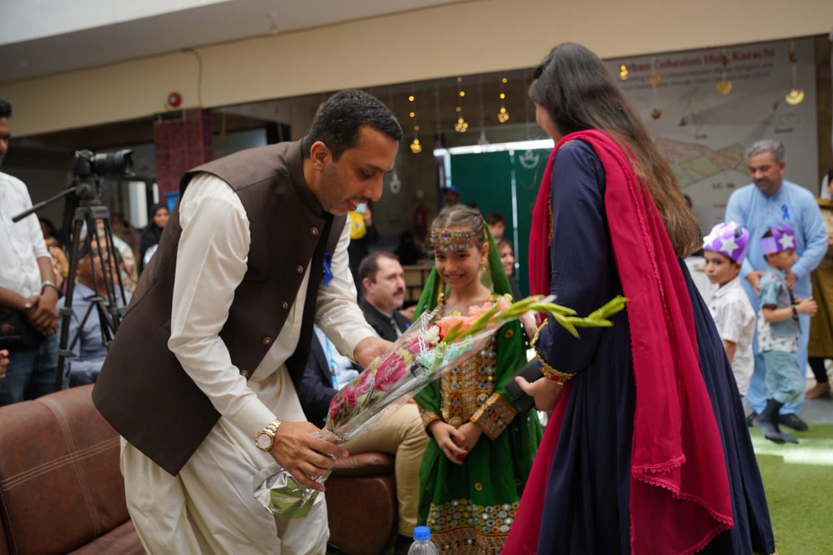CARSindh's tweet photo. #GIZ and #Inspire Pakistan Commemorate World Refugee Day at Urban Cohesion Hub Karachi. #CAR_ Sindh and German Consul &amp; Deputy HoM (Mr. Andreas Wegner) shared their perspectives, while #UNHCR and officials of partner INGO/NGOs' also grace the occasion. https://t.co/GwVkpmjJny