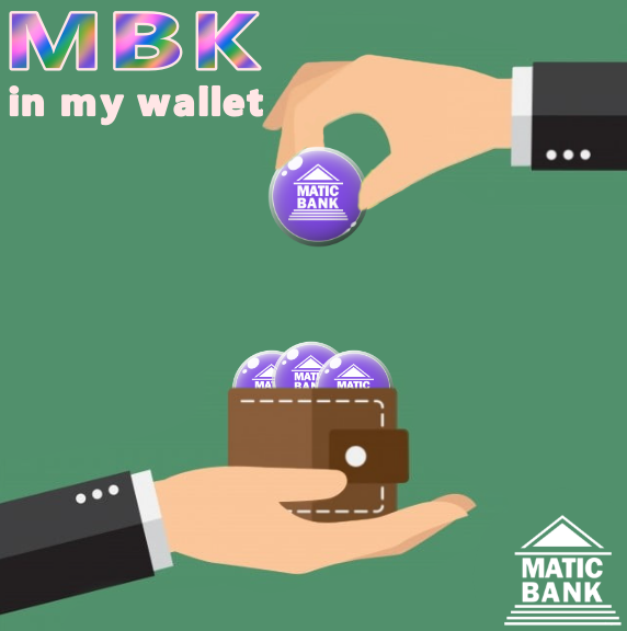 maticbank2023's tweet photo. Unlock the potential of your wallet by adding #MBK to it! 💼
By holding MBK, you'll automatically receive a generous 5% #USDC #reward. 💸
Seize the moment and start earning rewards with MBK. #Newcrypto awaits you!
##MATICBANK #Quickswap #newtoken https://t.co/zoPgigar0K