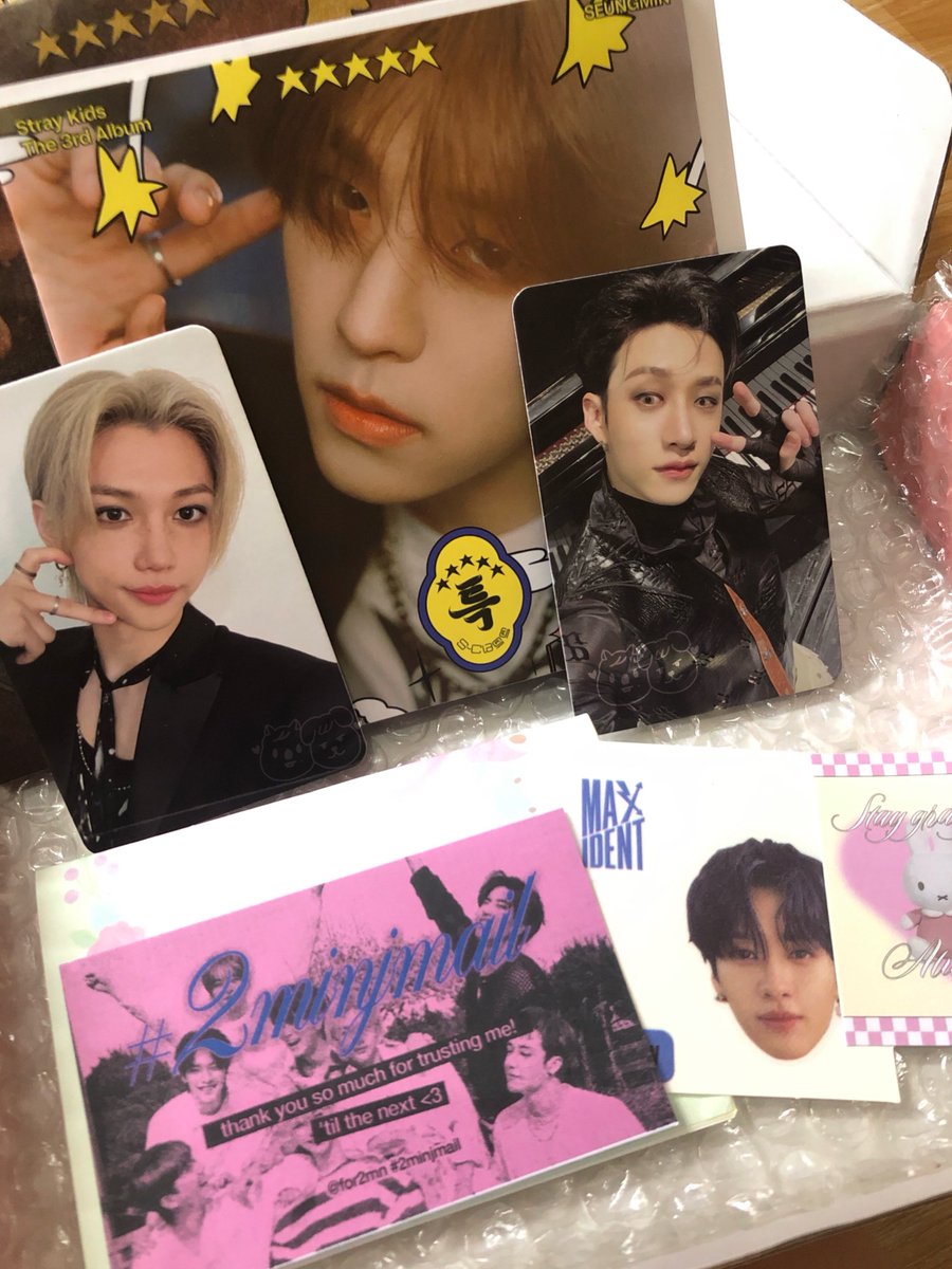 quokkapup's tweet photo. π #mailsforelle | #2minjmail π©·
hello, @for2mn! seung digi pack arrived safely po ^^ tysm for packing it safely~ https://t.co/NJKrFbJXmd