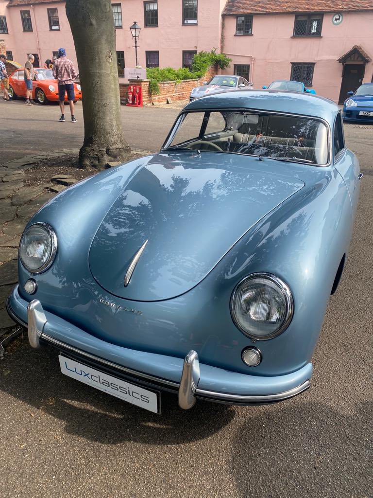 The Porsches by the Lake Car Show at Little Easton Manor on Saturday presented a phenomenal collection of Porsches on display. These two 356 Porsches were outstanding, and provided us all with a reminder of where it all began.