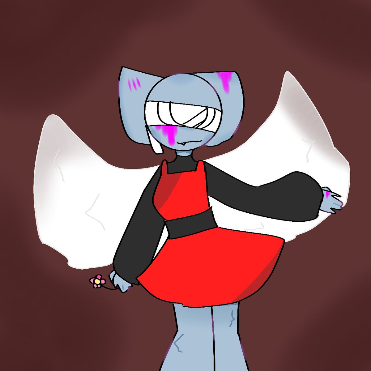 yuki18097's tweet photo. Blue cat 
Name:Midalia
#Cat #catdraw #blue https://t.co/Kogmrr9NLz