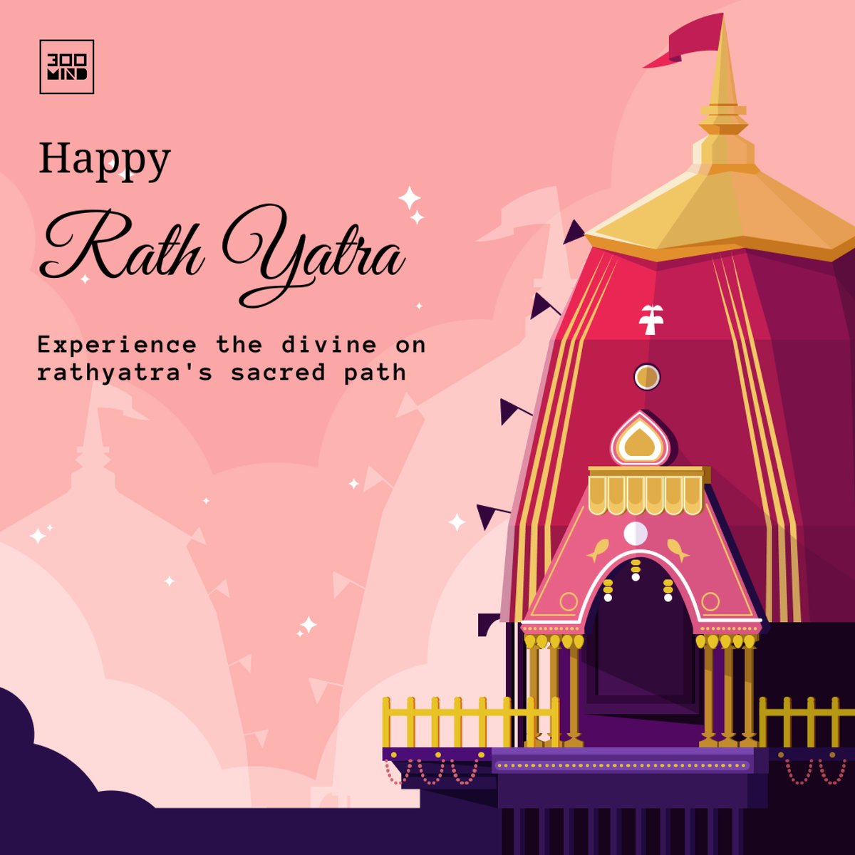 May the divine energy of Lord Jagannath’s Rath Yatra cleanse your soul and bring positivity into your life. Happy Rath Yatra!

#RathYatra #rathyatra2023 #TrueStoryOfJagannath  #JagannathRathYatra #jagannathpuri #jagannathpurirathyatra #celebration #300Mind