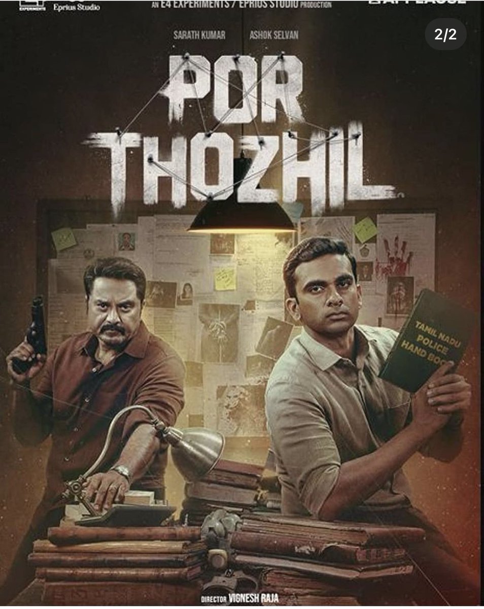 Good cinema, with great appreciation frm press and WOM got the magic of this film. In cinema everyday u learn something new , this is out of the box and shown a new path to the stalwarts .#PorThozil  is literally “content is King “