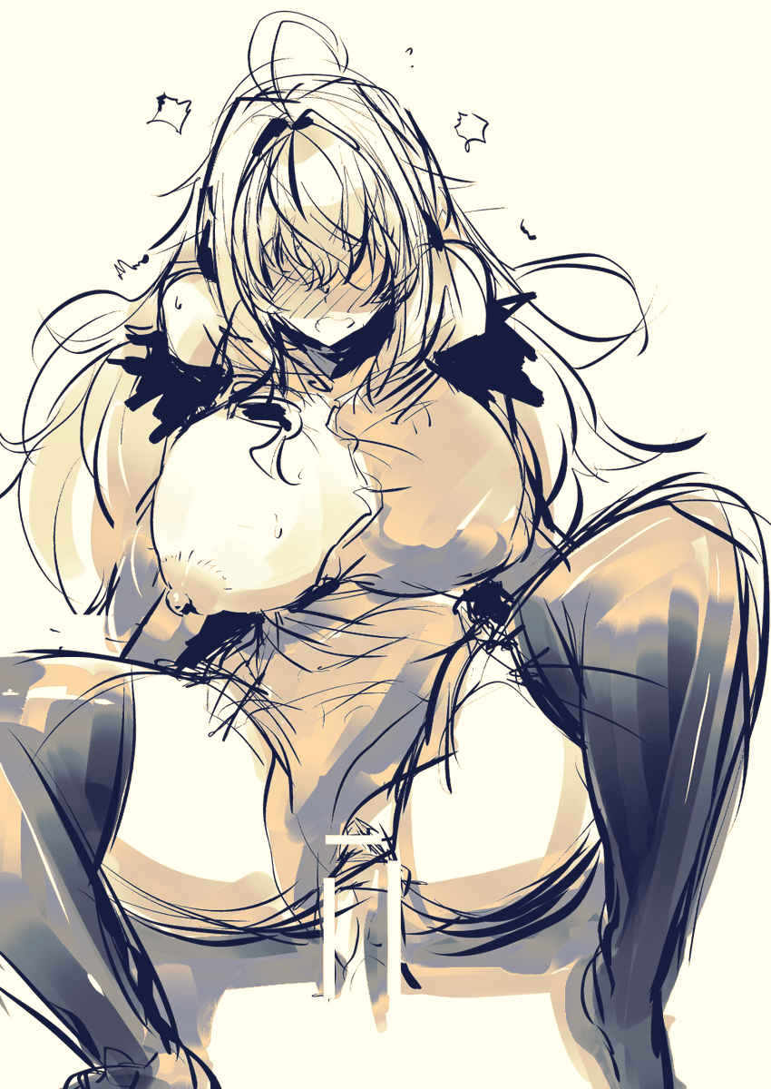 「」|逆毛🔞/𝘀𝗸𝗴𝗺𝟮𝗸【skeb依頼募集中】のイラスト