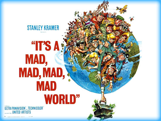 #NowWatching #225 'It's a Mad, Mad, Mad, Mad World' (1963) with #SpencerTracy #MiltonBerle #SidCaesar #EthelMerman #ClassicMovies #ClassicFilms #LetsMovie #OldHollywood #TCM #TCMParty #ComedyMovies #ComedyFilms #2023MyMovieList  #ItsAMadMadMadMadWorld