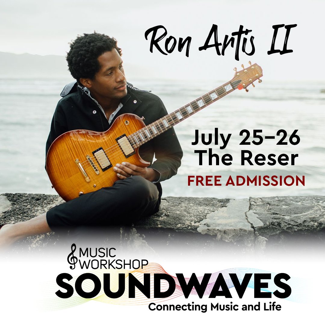 MusicWorkshopEd's tweet image. #MusicWorkshop's SOUNDWAVES - Free Youth Concert Series at @ReserArtsCenter is back for 2023! This year, we have @playing4change (July 18) + @ronartisii (July 25-26). Multiple performances for each! 
Reserve FREE tickets for you &amp;amp; your kids now at thereser.org