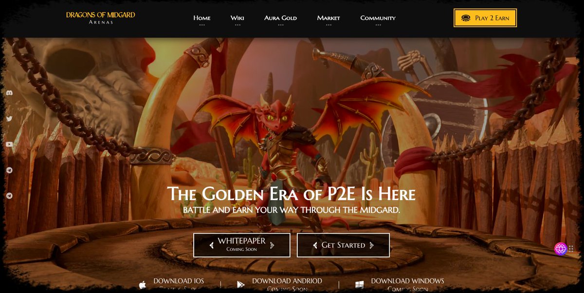 Exciting news! We're thrilled to announce the launch of our brand new website, Dragons of Midgard! 🔮 Immerse yourself in an epic world of mythical creatures and embark on thrilling adventures. Visit us dragonsofmidgard.com &amp; let the dragon-slaying begin! 🗡️ #DragonsOfMidgard