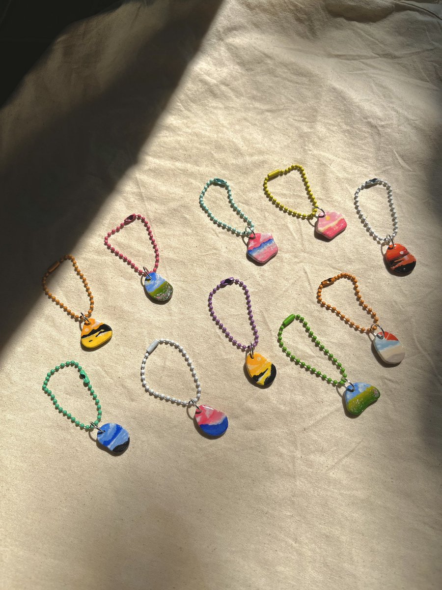 herewego_craft's tweet photo. First Collection 🔅
จี้ดินปั้นเพ้นท์มือ🎨
สำหรับตกแต่งกำไล/พวงกุญแจ
Size: 2-2.5 ซม.
จี้เปล่า 1 ชิ้น: 20.-
จี้พร้อมพวงกุญแจโซ่ไข่ปลา 29.-
สอบถามสั่งซื้อ dm

📮flash express 40.-⚡️

#พร้อมส่ง #madetoorder #กำไล #กำไลข้อมือ #พวงกุญแจ #พวงกุญแจดินปั้น #งานดินปั้น #herewegocollection https://t.co/IwWt9a7nPa