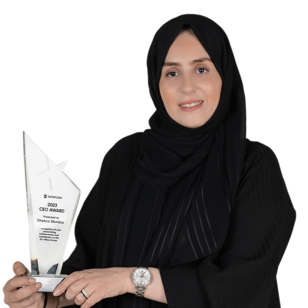DataFlowGroup's tweet photo. ๐ Congratulations to Ghadir Youssef, Kinana Homsi, and Dhekra Dbeibia - who were awarded the annual CEO Award by Sunil Kumar! ๐๐
We're proud of your commitment to excellence and your positive impact at the DataFlow Group.
#DFGTeam #CEOAward #Growth https://t.co/3FcoMaqlCv