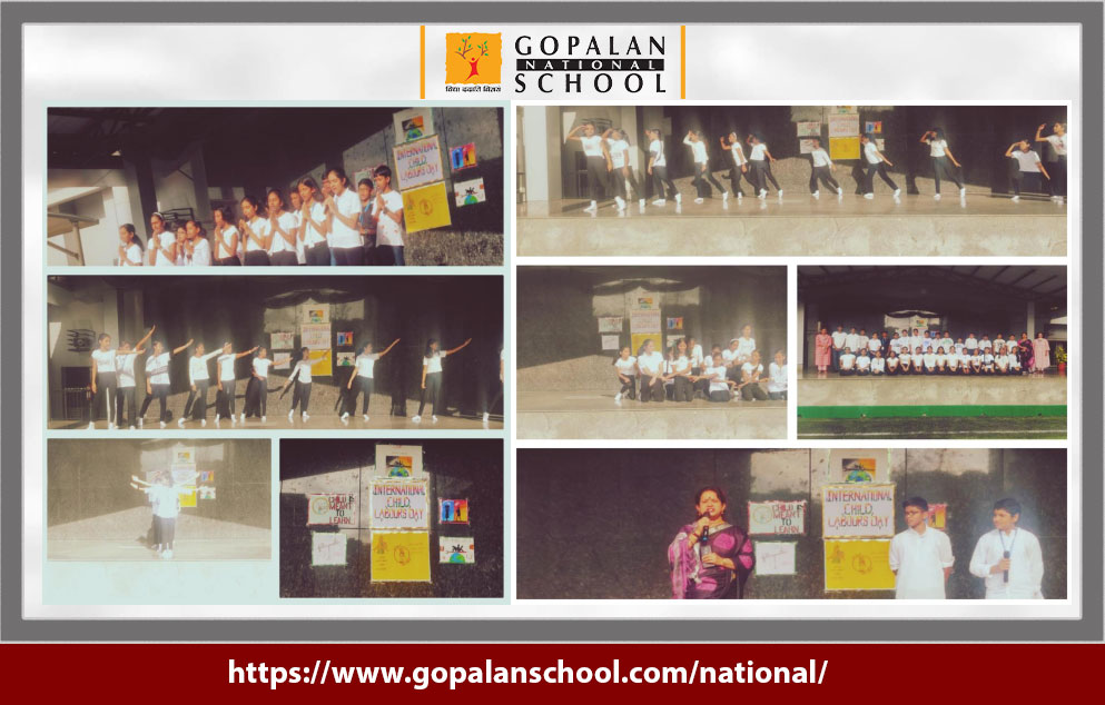 #ICSESCHOOLS #GNS #bestschool #schoolsinwhitefield #gopalannationalschool #ChildLabourDay