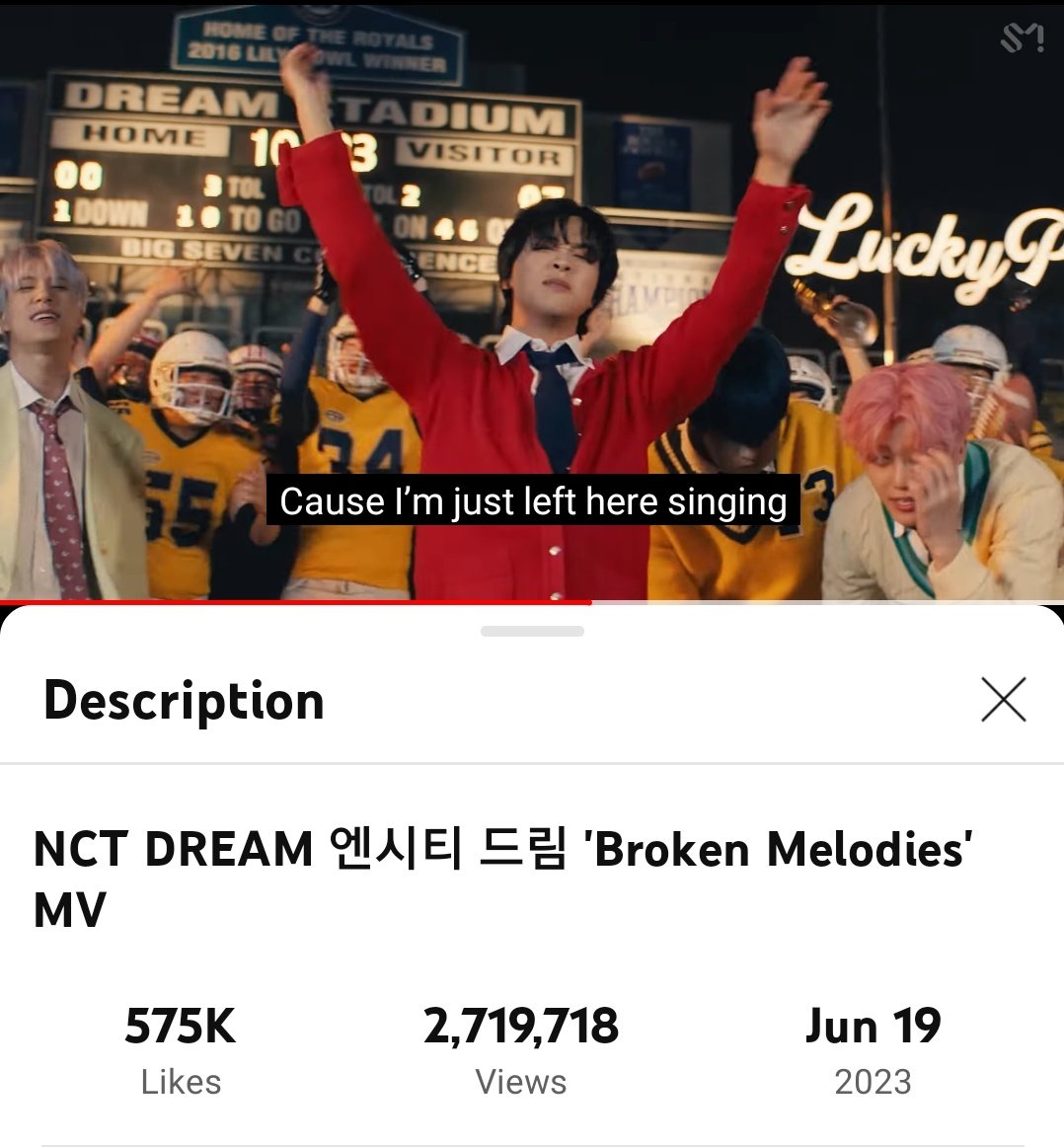 Let's aim for 3M as fast as possible, shall we! Cmon Dreamzens we can do it, less than 300k to go🔥

youtu.be/2R_S5TgDWMY

#BrokenMelodiesBy7DREAM #NCTDREAM_Broken_Melodies 
#드림만의_청춘_브로큰멜로디스