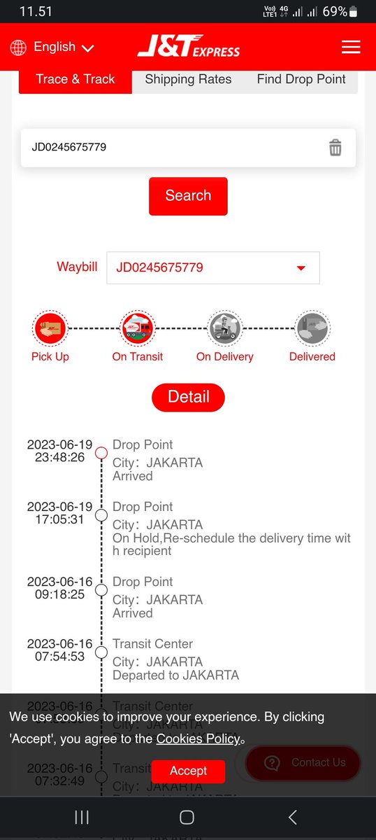 ballromance's tweet photo. @jntexpressid  JD0245675779 apa kendalanya sampai tgl 16 tpi gk ada pergerakan sampai tgl 20. Mau diantar kapan. Kecewa parah https://t.co/zCvBx2pUsQ