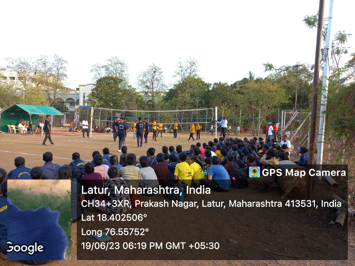 TeamLatur_NCC's tweet photo. #ncctraining
A volleyball tournament was concluded with a high voltage final match between B and C Coy under ATC-207 being conducted by 53 Mah Bn NCC at Dayanand College Latur. The event was culminated with award of trophy and prize distribution. https://t.co/lSTaBAszfx