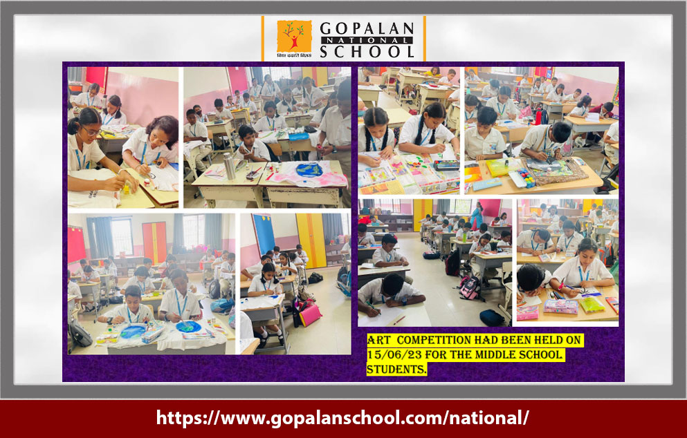 ART COMPETITION
#ICSESCHOOLS #GNS #bestschool #schoolsinwhitefield #gopalannationalschool #art #paint #drawing