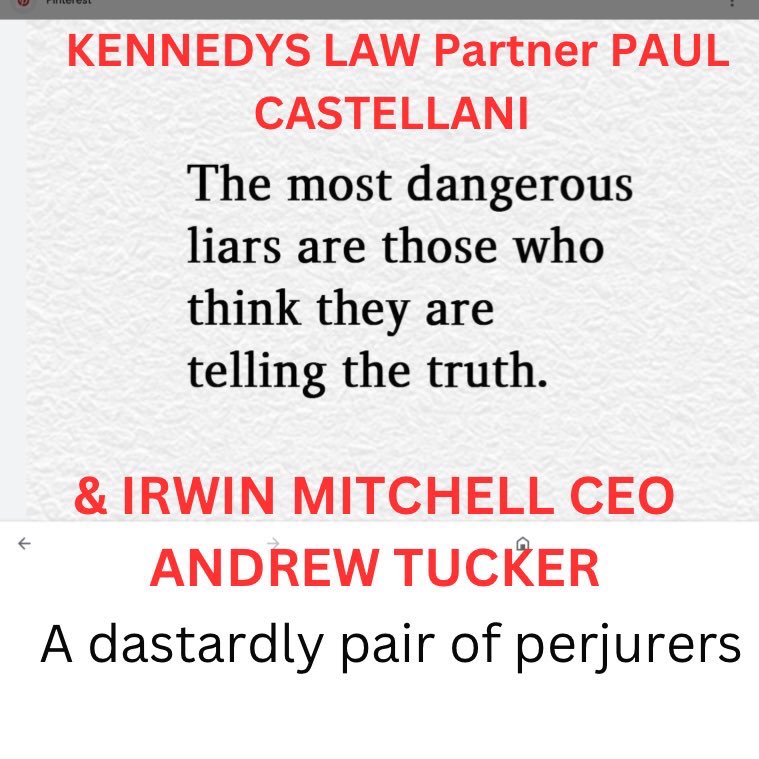 #TRUECRIMEDIARY

The UK lies #judiciary lies in ruins.
A a global laughing stock all because @AndrewTuckerIM @irwinmitchell & @KennedysLaw are fundamentally dishonest  & pervert #justice.

#ifitsnottruesue @BfcDale @sra_solicitors @attorneygeneral @ukhomeoffice @HMCTSgovuk #SCAM