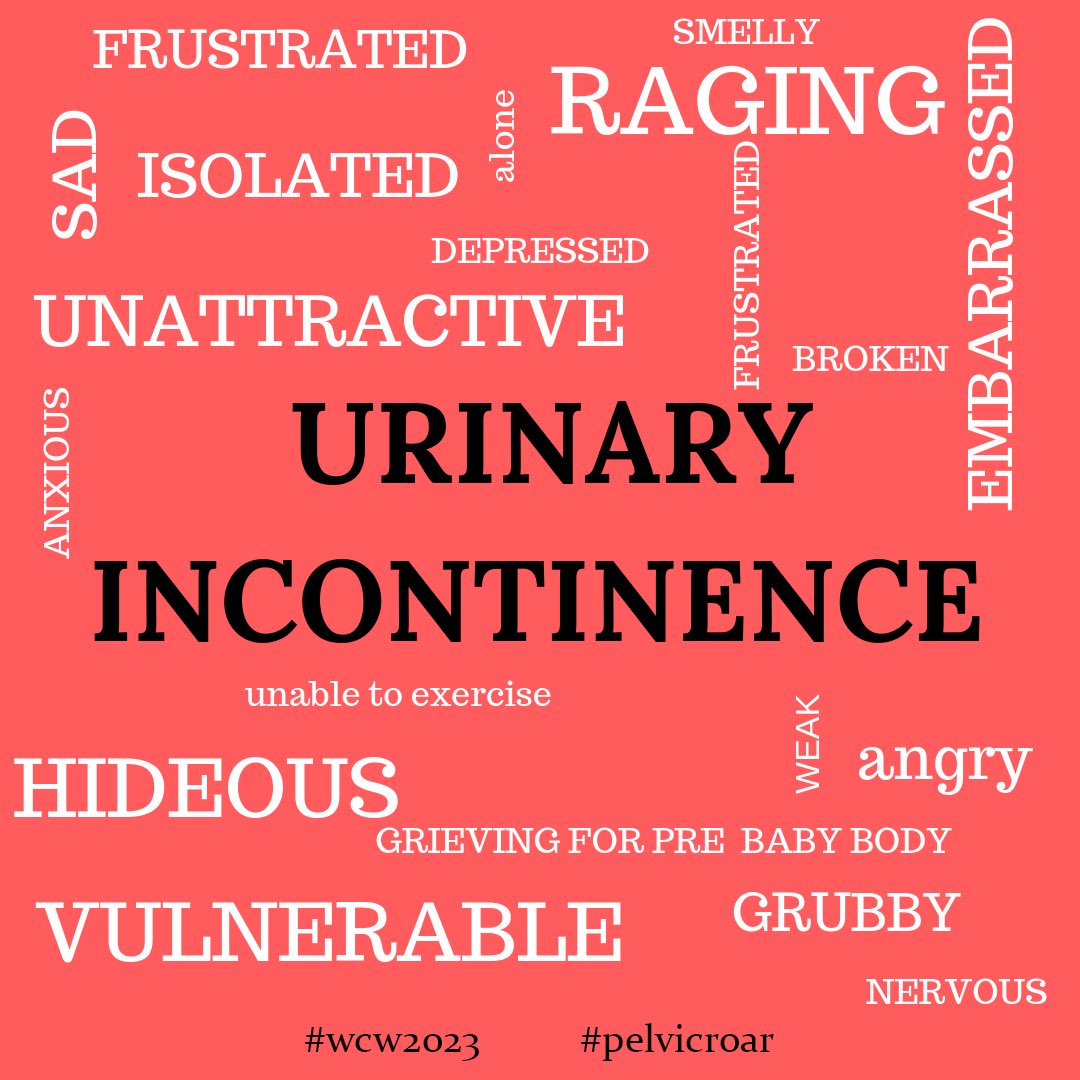 pelvicroar's tweet photo. We asked women how they felt about urinary leaks..
#WCW23
#WFIPP
@kegel8 https://t.co/McC1PmpdFX