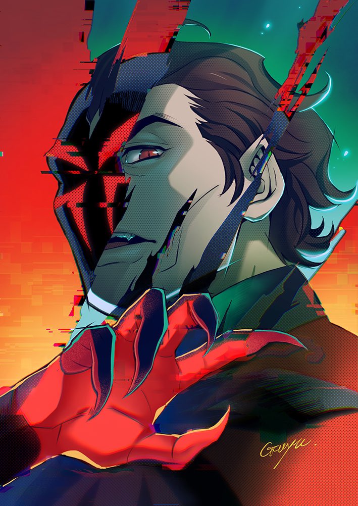 jin_guyu's tweet photo. 辣爹Spider-Man 2099 #SpiderManAcrossTheSpiderVers https://t.co/oHCf92ihuP