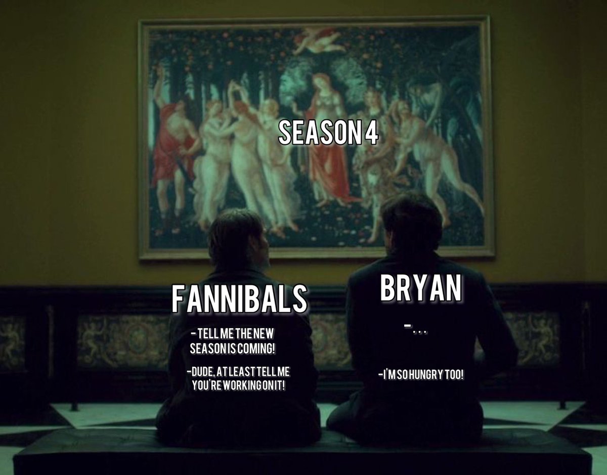 WE WANT A FOURTH SEASON OF HANNIBAL!!!! #FANNİBALFAMİLYFOREVER #StreamingHannibal #HannibalXRewatch #HughDancy #MadsMikkelsen #RENEWHANNİBAL