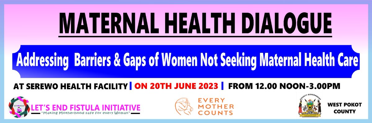 Our Community Engagement Program supported by Every Mother Counts happening in West Pokot County today.  

Welcome as we engage in this important conversations.

#EndFistula 
#RestoreDignity 
#SafeMotherhood