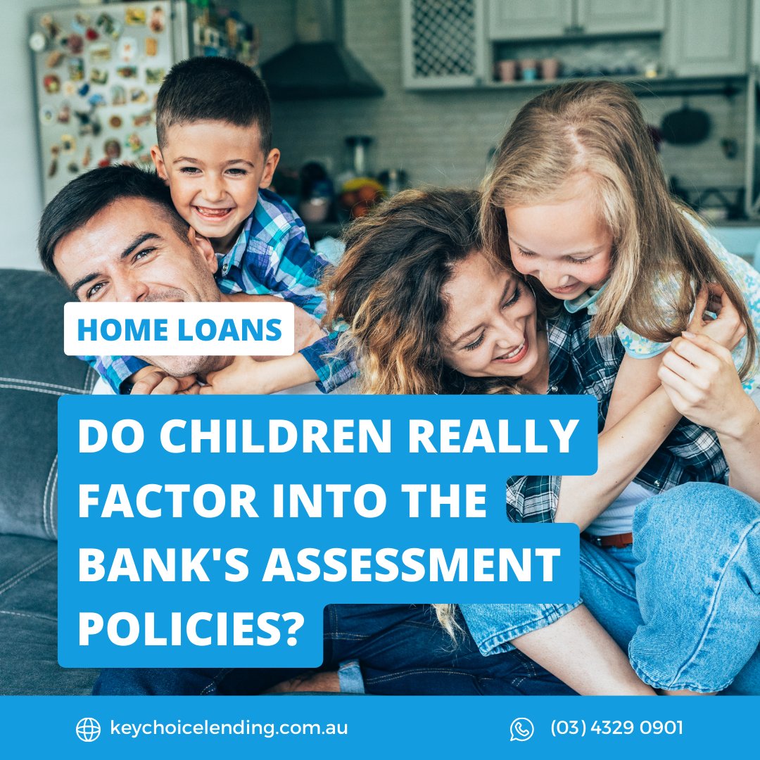 Ever noticed how those online 'borrowing power' calculators ask how many dependents you have?

This is because caring for children will impact how much the banks are willing to lend you.

Roughly speaking, each child you have under your care will reduce your borrowing capacit ...